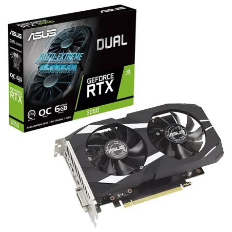 ASUS DUAL GeForce RTX 3050 OC Edition 6GB GDDR6 - Carte graphique