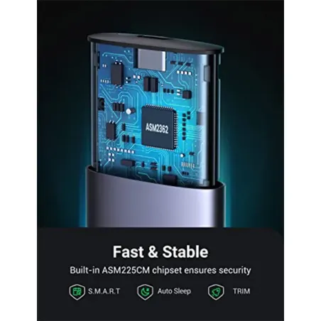 UGREEN BOITIER DISQUE DUR EXTERNE NVME/M2 (10902)