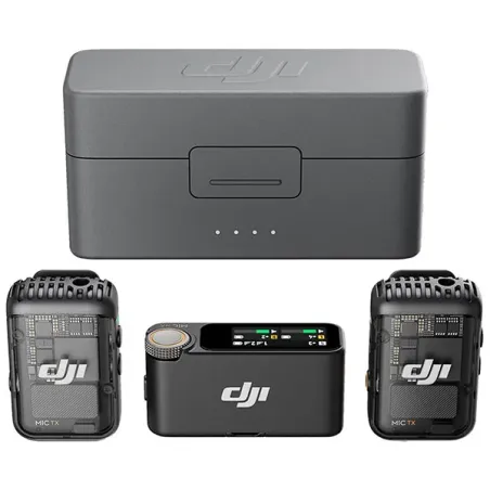 DJI MIC 2 (2 TX + 1 RX + BOITIER DE RECHARGE) - Microphone
