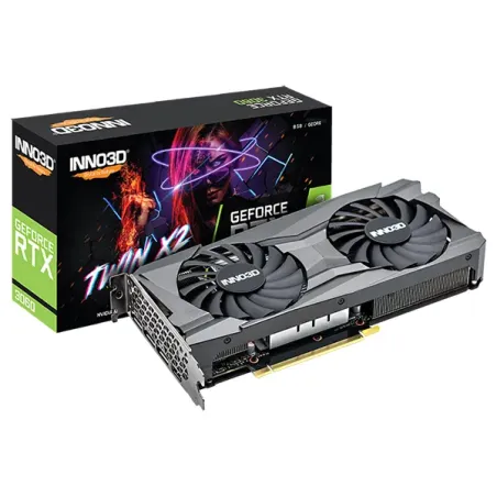 INNO3D GEFORCE RTX 3060 TWIN X2 8GB GDDR6 - Carte graphique