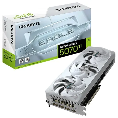 GIGABYTE GEFORCE RTX 5070 TI EAGLE OC ICE SFF 16G - Carte graphique