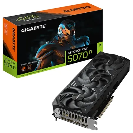 GIGABYTE GEFORCE RTX 5070 TI WINDFORCE OC SFF 16G - Carte graphique