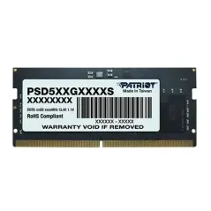 Patriot Signature DDR5 5600 MHz (16 Go, CL46, SO-DIMM) - RAM pour Ordinateurs Portables