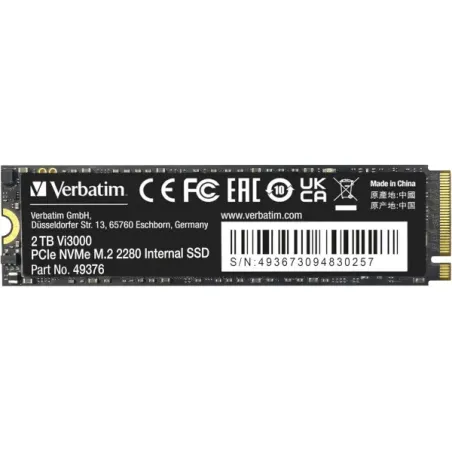 VERBATIM Vi3000 2TB SSD NVME M.2