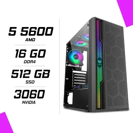 PC Gamer AMD Ryzen 5 5600 RTX 3060 8GB
