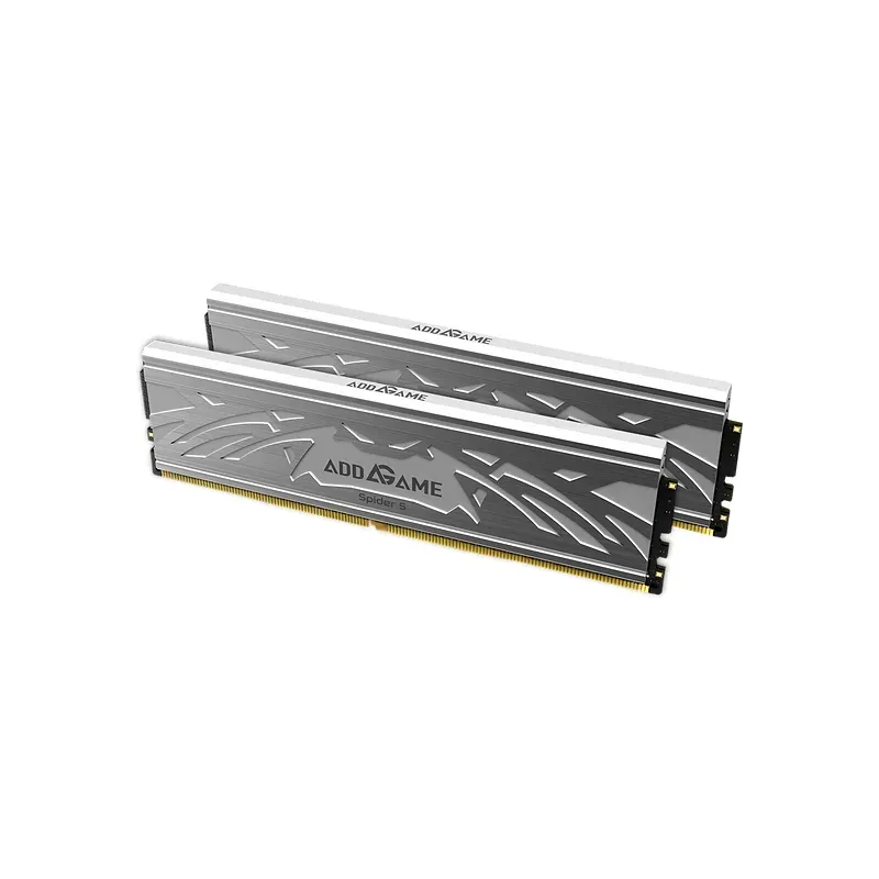 Addlink AddGame Spider S5 32GB (2x16GB) DDR5 5600MHZ CL40 Mémoire avec Heatsink - Silver | AG16GB56C40S5USX2 Addlink AddGame Spider S5 32GB (2x16GB) DDR5 5600MHZ CL40 Mémoire avec Heatsink - Silver | AG16GB56C40S5USX2