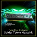 Addlink AddGame Spider X5 RGB 32GB (2x16GB) DDR5 5600MHZ CL40 Mémoire avec Heatsink - Silver | AG16GB56C40X5USX2 Addlink AddGame Spider X5 RGB 32GB (2x16GB) DDR5 5600MHZ CL40 Mémoire avec Heatsink - Silver | AG16GB56C40X5USX2