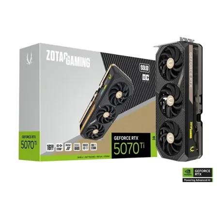 ZOTAC GAMING GeForce RTX 5070 Ti SOLID OC 16GB GDDR7 - Carte graphique
