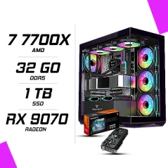 PC Gamer AMD Ryzen 7 7700X RADEON RX 9070 16G