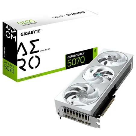 GIGABYTE GeForce RTX 5070 AERO OC 12G - Carte graphique