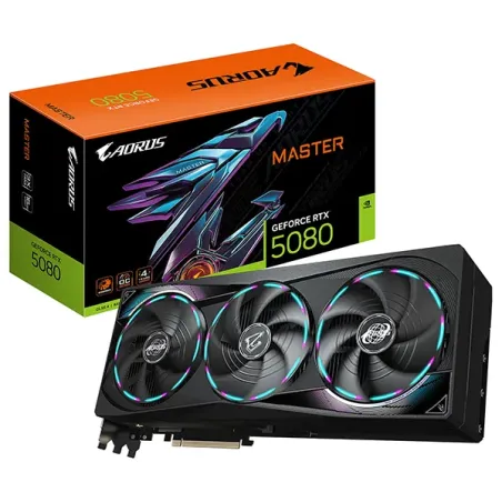 GIGABYTE AORUS GeForce RTX 5080 MASTER 16G - Carte graphique