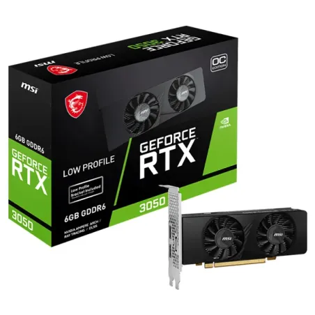 MSI GeForce RTX 3050 LP 6G OC - Carte graphique