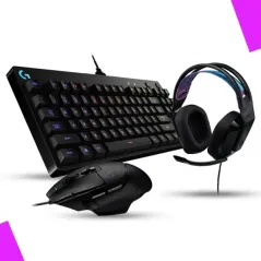 PACK Logitech G502X + Logitech G335 + Logitech G Pro