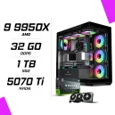 PC Gamer AMD Ryzen 9 9950X MSI RTX 5070 Ti 16G