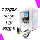 PC Gamer AMD Ryzen 7 7700X GIGABYTE RTX 5070 Ti AERO 16G