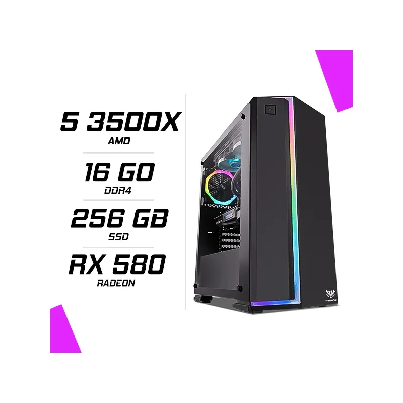 PC Gamer AMD Ryzen 5 3500X RX 580 8GB PC Gamer AMD Ryzen 5 3500X RX 580 8GB