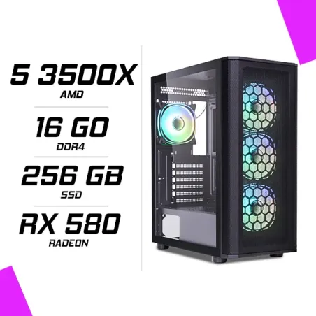 PC Gamer AMD Ryzen 5 3500X RX 580 8GB