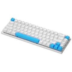 NOVA K68 (Blanc/Bleu) - Clavier Gamer