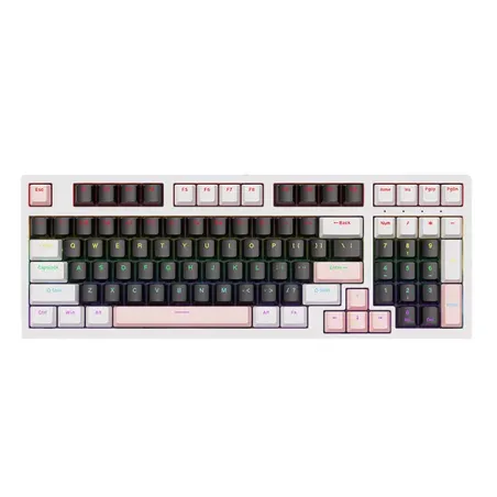 NOVA k98 (Blanc/Rose) - Clavier Gamer