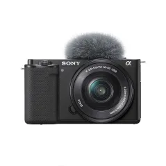 SONY ZV-E10 + 16-50mm + Bluetooth Vlogging-Griff GP-VPT2BT