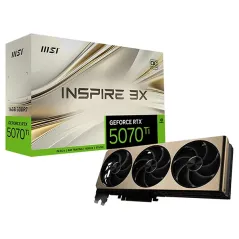 MSI GeForce RTX 5070 Ti 16G INSPIRE 3X OC PLUS - Carte graphique