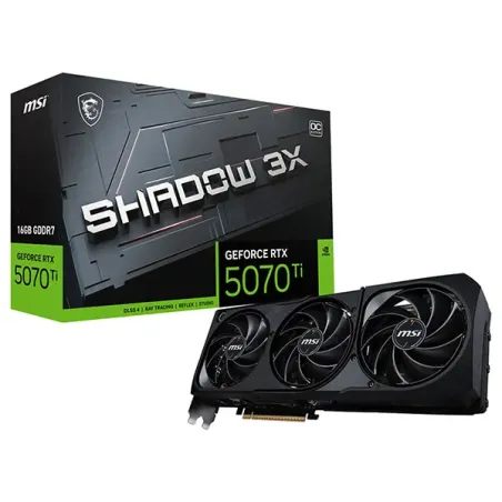 MSI GeForce RTX 5070 Ti 16G SHADOW 3X OC - Carte graphique