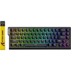 ATTACK SHARK X68 HE Noir (Magnetic Switch)  - Clavier Gamer