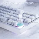 ATTACK SHARK X68 HE Blanc Contour (Magnetic Switch) ATTACK SHARK X68 HE Blanc Contour (Magnetic Switch)