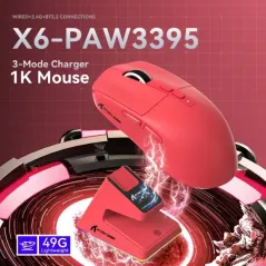ATTACK SHARK X6 Rouge