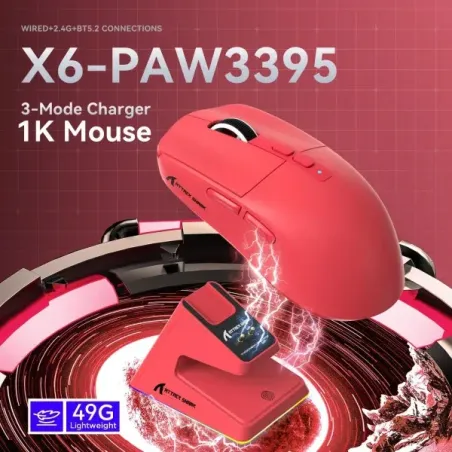 ATTACK SHARK X6 Rouge