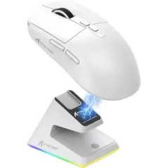 ATTACK SHARK X6 Blanc - Souris Gamer