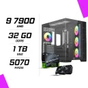 PC Gamer AMD Ryzen 9 7900 MSI RTX 5070 12G PC Gamer AMD Ryzen 9 7900 MSI RTX 5070 12G