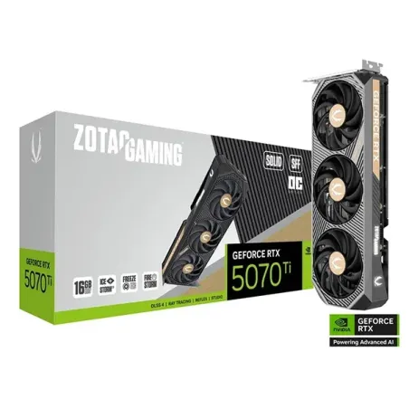 ZOTAC GAMING GeForce RTX 5070 Ti SOLID SFF OC 16GB GDDR7 - Carte graphique