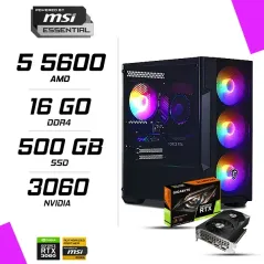 PC Gamer AMD Ryzen 5 5600 RTX 3060 12G