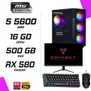 PC Gamer AMD Ryzen 5 5600 RX 580 8G + CONNECT 23.8″ 180Hz + MSI GM300 + NOVA MÉCANIQUE 61 PC Gamer AMD Ryzen 5 5600 RX 580 8G + CONNECT 23.8″ 180Hz + MSI GM300 + NOVA MÉCANIQUE 61