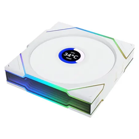 LIAN LI UNI FAN TL WIRELESS LCD 120 Blanc