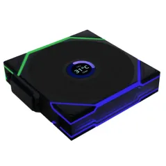 LIAN LI UNI FAN TL-LCD 120 WIRELESS REVERSE Noir