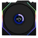 LIAN LI UNI FAN TL-LCD 120 WIRELESS REVERSE Noir