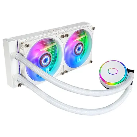 COOLER MASTER MASTERLIQUID PL240 FLUX Blanc - Kit de Watercooling