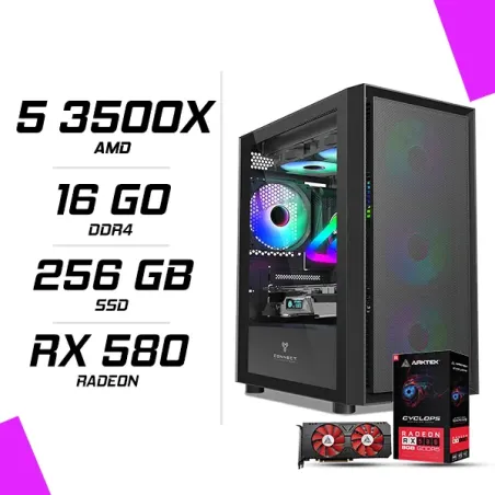 PC Gamer AMD Ryzen 5 3500X RX 580 8G