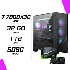 PC Gamer AMD Ryzen 7 7800X3D MSI RTX 5080 16G