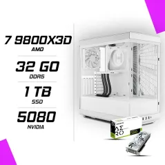 PC Gamer AMD Ryzen 7 9800X3D GIGABYTE RTX 5080 AERO 16G
