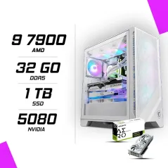 PC Gamer AMD Ryzen 9 7900 GIGABYTE RTX 5080 AERO 16G