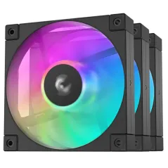 DEEPCOOL FD12 ARGB (Triple Pack) Noir - Pack de 3 ventilateurs de boitier