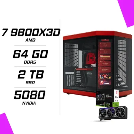 PC Gamer AMD Ryzen 7 9800X3D ROG Astral RTX 5080 16GB