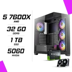 PC Gamer AMD Ryzen 5 7600X MSI RTX 5060 8G