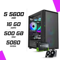 PC Gamer AMD Ryzen 5 5600 MSI RTX 5060 8G
