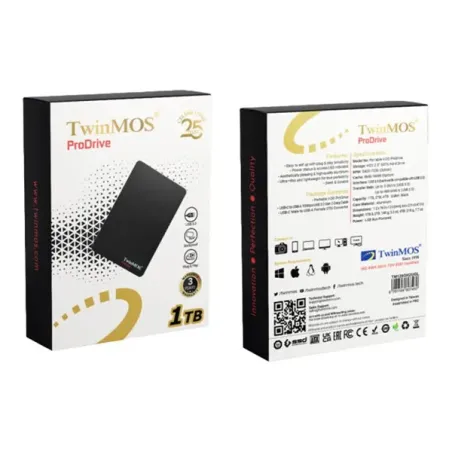 TwinMOS PORTABLE 1TB HDD PRODRIVE USB 3.0