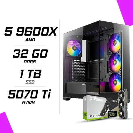 PC Gamer AMD Ryzen 5 9600X RTX 5070 Ti 16G