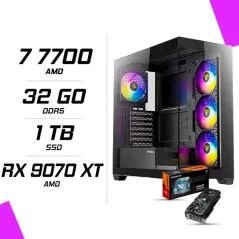 PC Gamer AMD Ryzen 7 7700 RX 9070 XT 16G